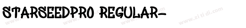 StarseedPro Regular字体转换